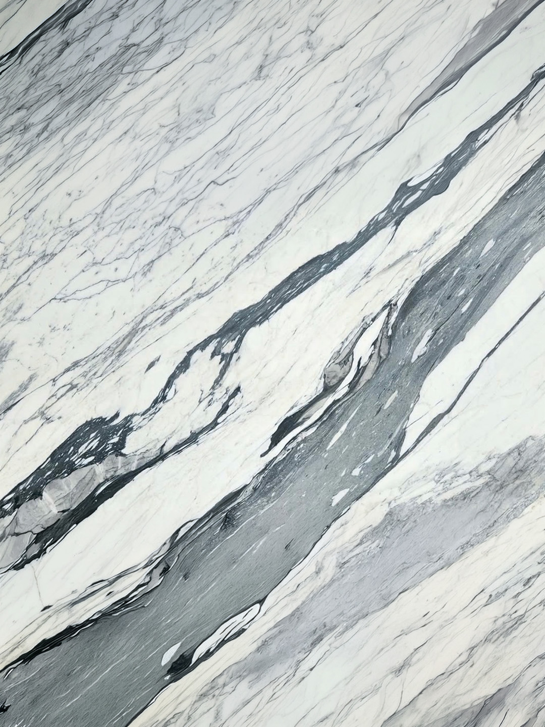 Arabescato Corchia Black Marble Slab